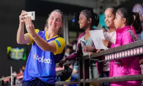हैदराबाद स्ट्राइकर्स की स्टार कैरोल मोनेट ने आभार और प्रेरणा के बारे में बताया