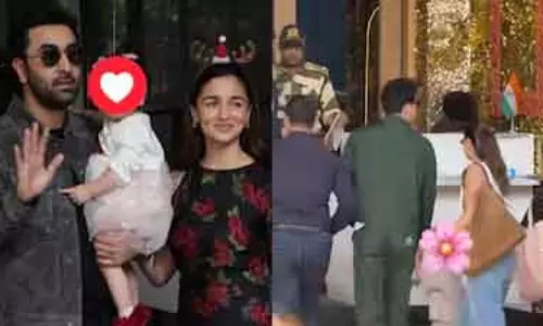 Ranbir - आलिया की बेटी राहा एयरपोर्ट पर छा गई Ranbir - आलिया की बेटी राहा एयरपोर्ट पर छा गई