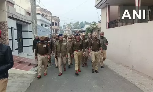 जिला परिषद व पंचायत समिति चुनाव 2025 से पहले कपूरथला में पुलिस ने किया फ्लैग मार्च जिला परिषद व पंचायत समिति चुनाव 2025 से पहले कपूरथला में पुलिस ने किया फ्लैग मार्च