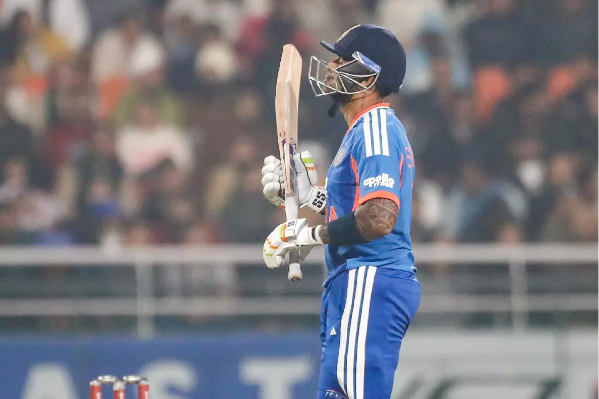 2nd T20I: यह सीखने की प्रक्रिया है, बस सीखो और आगे बढ़ो, सूर्यकुमार यादव ने कहा 2nd T20I: यह सीखने की प्रक्रिया है, बस सीखो और आगे बढ़ो, सूर्यकुमार यादव ने कहा