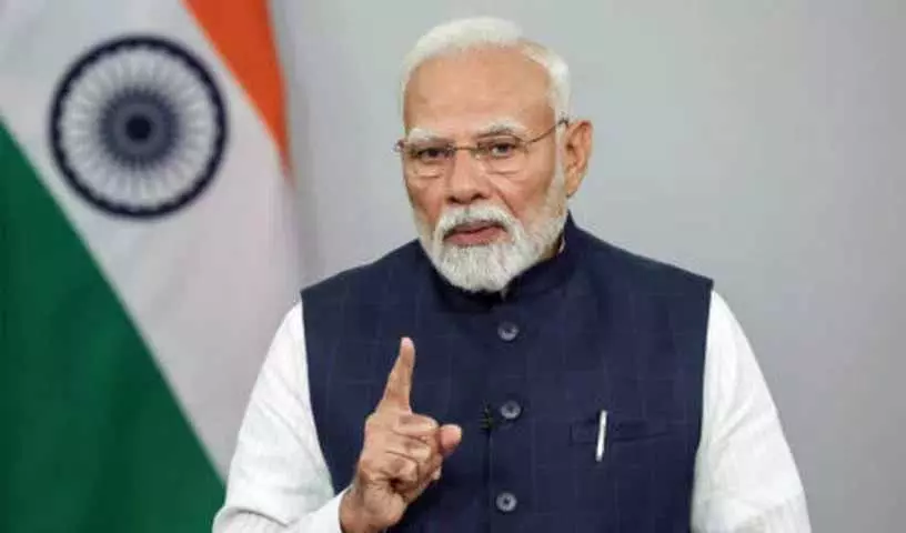PM Modi ने तेलंगाना के बीजेपी सांसदों को फटकार लगाई, ज़मीनी स्तर पर मज़बूत कोशिश करने को कहा PM Modi ने तेलंगाना के बीजेपी सांसदों को फटकार लगाई, ज़मीनी स्तर पर मज़बूत कोशिश करने को कहा