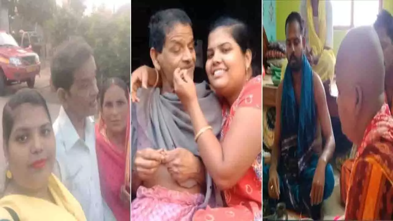 लैंगिक भेदभाव को चुनौती देते हुए महिला ने किया अंतिम संस्कार और मुंडन लैंगिक भेदभाव को चुनौती देते हुए महिला ने किया अंतिम संस्कार और मुंडन