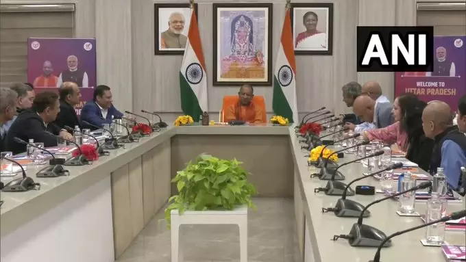 मुख्यमंत्री योगी आदित्यनाथ ने YPO गोल्ड मुम्बई चैप्टर के कार्यक्रम को लेकर बैठक की अध्यक्षता मुख्यमंत्री योगी आदित्यनाथ ने YPO गोल्ड मुम्बई चैप्टर के कार्यक्रम को लेकर बैठक की अध्यक्षता