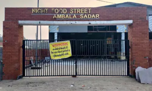 Ambala कैंटोनमेंट में जल्द ही नाइट फूड स्ट्रीट शुरू होगी। Ambala कैंटोनमेंट में जल्द ही नाइट फूड स्ट्रीट शुरू होगी।