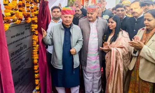 राव इंद्रजीत ने रेवाड़ी में 100 करोड़ रुपये की परियोजनाओं का उद्घाटन किया।