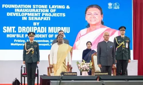 राष्ट्रपति मुर्मू ने मणिपुर में विकास कार्यों का किया शुभारंभ, दौरा हुआ पूरा