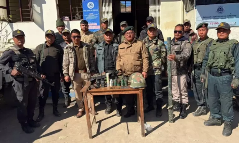 Manipur के चुराचांदपुर में सुरक्षा बलों की बड़ी कार्रवाई, दो उग्रवादी कैंप ध्वस्त