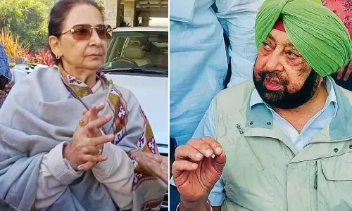 Navjot Kaur Sidhu ने अस्थिर जोड़े वाले ताने पर कैप्टन अमरिंदर सिंह के साथ नई पोस्ट में पलटवार किया