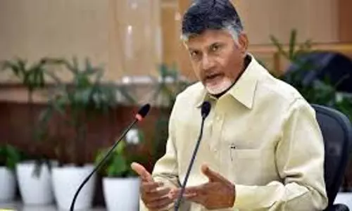 Chandrababu Naidu ने उत्तरी आंध्र में आने वाले प्रोजेक्ट्स का हवाई सर्वे किया
