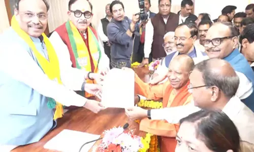 Mrs पंकज चौधरी ने उत्तर प्रदेश बीजेपी अध्यक्ष पद के लिए नामांकन दाखिल किया