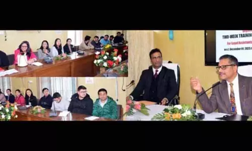 Ladakh केंद्र शासित प्रदेश के लीगल असिस्टेंट्स के लिए दो सप्ताह का ट्रेनिंग प्रोग्राम संपन्न हुआ Ladakh केंद्र शासित प्रदेश के लीगल असिस्टेंट्स के लिए दो सप्ताह का ट्रेनिंग प्रोग्राम संपन्न हुआ