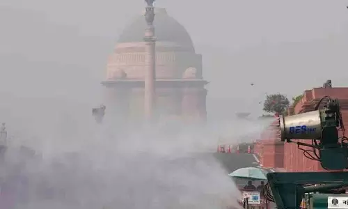 Delhi में गंभीर वायु प्रदूषण.. स्टेज-3 की पाबंदियां लागू।
