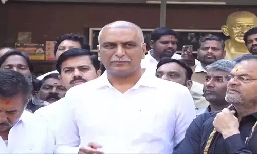 रेवंत रेड्डी बच्चों की देखभाल के मामले में 2047 के लिए ज़हर बन गए हैं: Harish Rao
