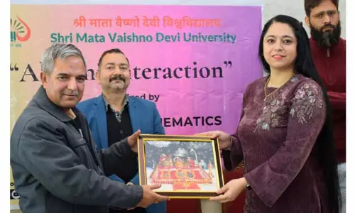 SMVDU Katra के स्कूल ऑफ मैथमेटिक्स में एलुमनाई मीट का आयोजन किया गया