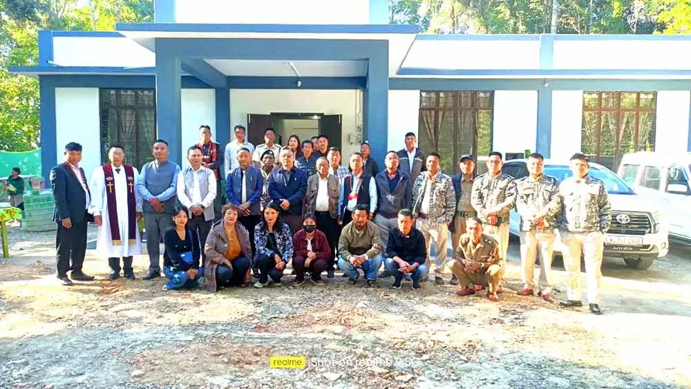 Nagaland : सी.एल. जॉन ने मोन में DFO के आधिकारिक आवास का उद्घाटन किया Nagaland : सी.एल. जॉन ने मोन में DFO के आधिकारिक आवास का उद्घाटन किया