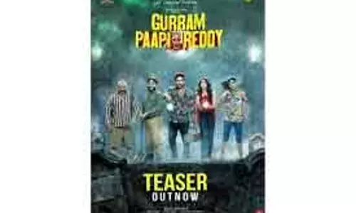 Gurram Papi Reddy का ट्रेलर रिलीज़, डार्क कॉमेडी और सस्पेंस से भरपूर Gurram Papi Reddy का ट्रेलर रिलीज़, डार्क कॉमेडी और सस्पेंस से भरपूर