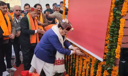 नड्डा ने शिमला में नए BJP राज्य कार्यालय की आधारशिला रखी, हिमाचल कांग्रेस सरकार की आलोचना की