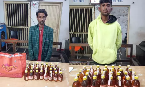 अवैध शराब के साथ तीन आरोपी गिरफ्तार, 91 पौवा शराब जब्त