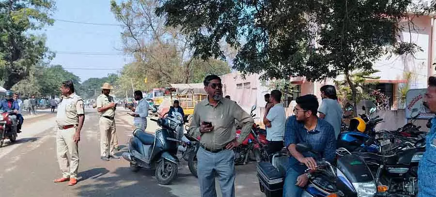 Gauribidanur : अपराध रोकथाम माह समारोह Gauribidanur : अपराध रोकथाम माह समारोह