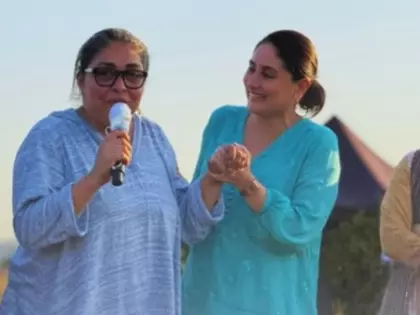 करीना कपूर ने दायरा BTS तस्वीरों के साथ मेघना गुलजार को किया विश करीना कपूर ने दायरा BTS तस्वीरों के साथ मेघना गुलजार को किया विश
