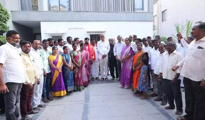 मेडक चुनावों में कांग्रेस द्वारा सत्ता के दुरुपयोग के बावजूद मतदाताओं ने BRS का साथ दिया: T Harish Rao मेडक चुनावों में कांग्रेस द्वारा सत्ता के दुरुपयोग के बावजूद मतदाताओं ने BRS का साथ दिया: T Harish Rao