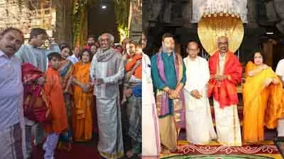 Rajinikanth ने 75वां जन्मदिन तिरुपति मंदिर में परिवार के साथ सादगी से मनाया Rajinikanth ने 75वां जन्मदिन तिरुपति मंदिर में परिवार के साथ सादगी से मनाया