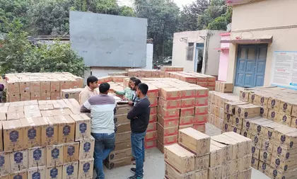 नए साल के जश्न के दौरान: Biha के मुजफ्फरपुर में शराब ज़ब्त नए साल के जश्न के दौरान: Biha के मुजफ्फरपुर में शराब ज़ब्त