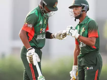 U19 एशिया कप: बांग्लादेश ने रोमांचक जीत से अफगानिस्तान को मात दी U19 एशिया कप: बांग्लादेश ने रोमांचक जीत से अफगानिस्तान को मात दी