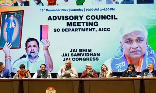 मल्लिकार्जुन खड़गे ने एससी सलाहकार परिषद की पहली बैठक की मल्लिकार्जुन खड़गे ने एससी सलाहकार परिषद की पहली बैठक की