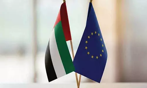 Abu Dhabi UAE और EU ने SPA बातचीत शुरू करने पर संयुक्त बयान जारी किया