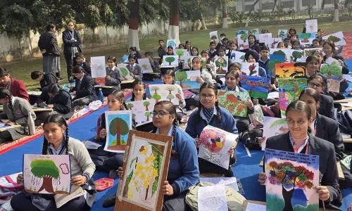 Ambala के 112 छात्रों ने राष्ट्रीय पेंटिंग प्रतियोगिता में भाग लिया
