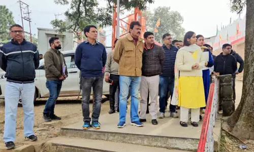DC Reasi ने अगर जित्तो, कटरा में देवी माई मंदिर का ऑन-साइट निरीक्षण किया DC Reasi ने अगर जित्तो, कटरा में देवी माई मंदिर का ऑन-साइट निरीक्षण किया