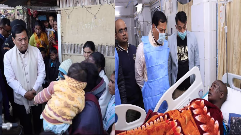 Assam : सर्बानंद सोनोवाल ने अंजॉ त्रासदी के बाद चल रहे बचाव अभियानों की समीक्षा की