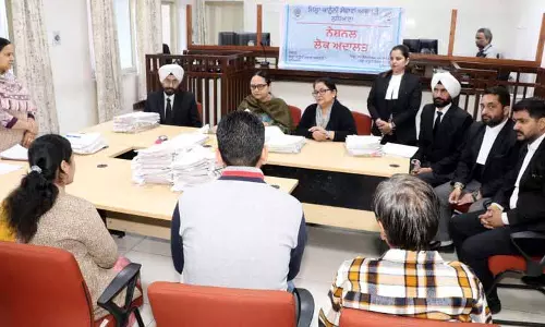 Himachal: नेशनल लोक अदालत ने 13 कंज्यूमर केस निपटाए, 1.01 करोड़ रुपये का मुआवजा दिया Himachal: नेशनल लोक अदालत ने 13 कंज्यूमर केस निपटाए, 1.01 करोड़ रुपये का मुआवजा दिया