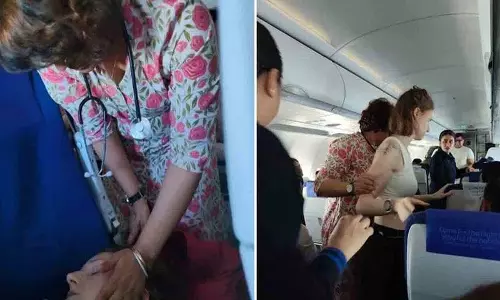 Bengaluru के डॉक्टर ने हवा में इमरजेंसी के दौरान अमेरिकी यात्री को बचाया, प्लेन की प्रायोरिटी लैंडिंग कराई