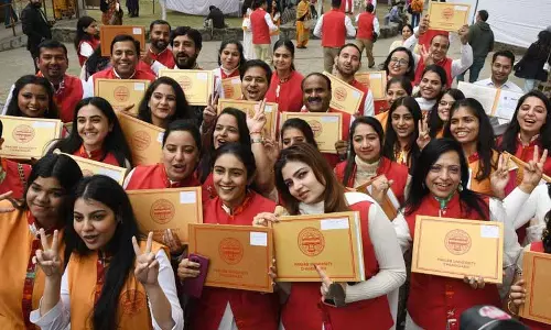 PU दीक्षांत समारोह में महिला शक्ति, अनुसंधान शक्ति पर फोकस PU दीक्षांत समारोह में महिला शक्ति, अनुसंधान शक्ति पर फोकस