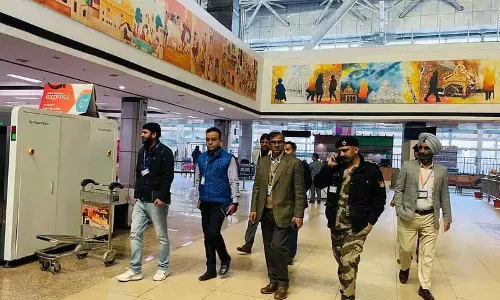 Amritsar एयरपोर्ट पर कोहरे से निपटने की तैयारियों का जायजा लेने के लिए मॉक ड्रिल का आयोजन किया गया