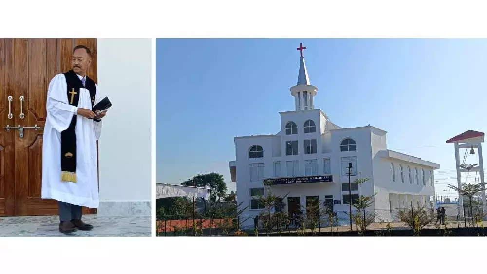 Nagaland : SBANED ने नाहरबारी में नए चर्च भवन का उद्घाटन किया। Nagaland : SBANED ने नाहरबारी में नए चर्च भवन का उद्घाटन किया।