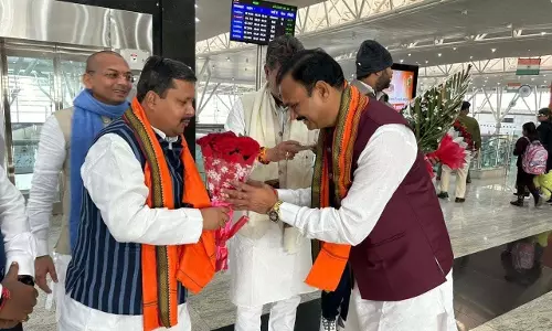 नितिन नबीन को भाजपा राष्ट्रीय कार्यकारी अध्यक्ष बनने पर मंत्री श्याम बिहारी ने दी बधाई