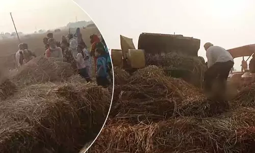 Balasore में धान काटने की मशीन से हुए हादसे में एक युवक की मौत