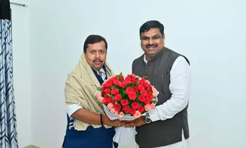 नितिन नबीन बने भाजपा के राष्ट्रीय कार्यकारी अध्यक्ष, कैबिनेट मंत्री गजेन्द्र यादव ने दी बधाई