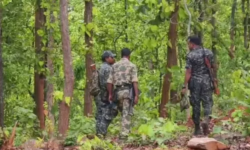 जंगल में नक्सलियों का IED हमला, कोबरा बटालियन के दो जवान घायल जंगल में नक्सलियों का IED हमला, कोबरा बटालियन के दो जवान घायल