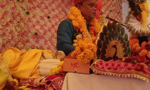 Madhaipura में 7 दिवसीय भागवत कथा: रविवार को अंतिम दिन श्रीकृष्ण-सुदामा की दोस्ती का प्रसंग सुन भावविभोर हो गए भक्त Madhaipura में 7 दिवसीय भागवत कथा: रविवार को अंतिम दिन श्रीकृष्ण-सुदामा की दोस्ती का प्रसंग सुन भावविभोर हो गए भक्त