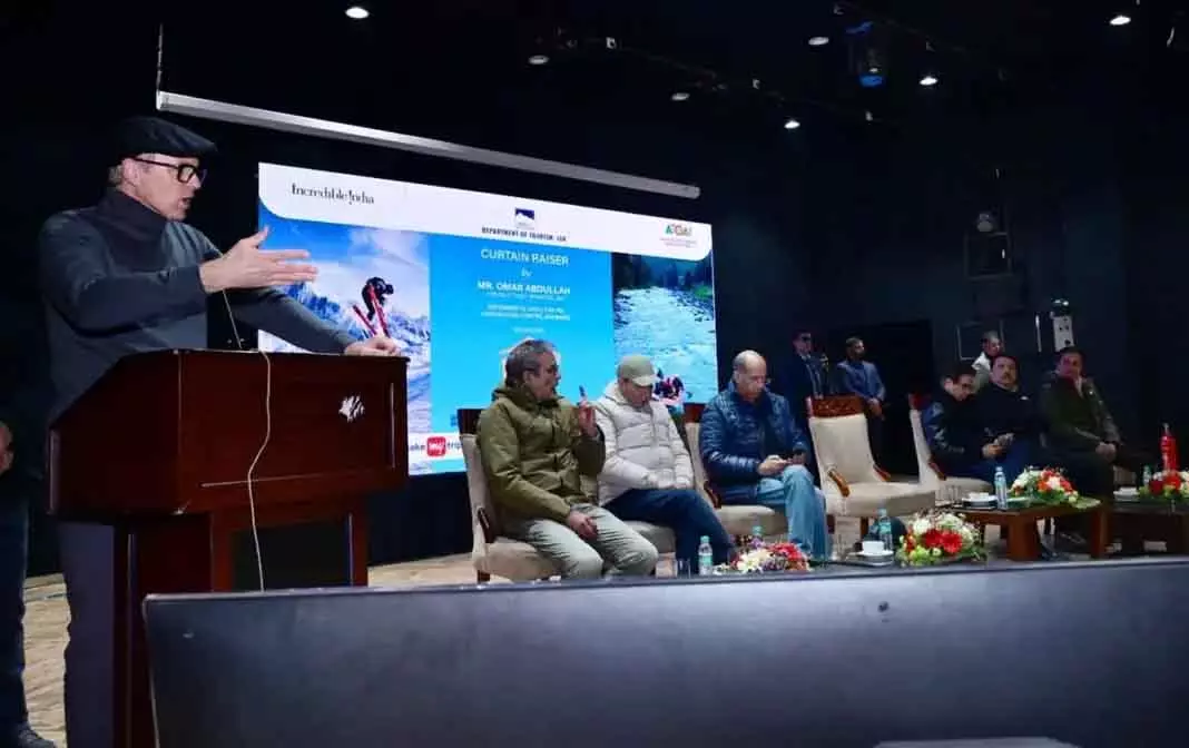 सीएम उमर ने J&K में एडवेंचर टूरिज्म को टेक्नोलॉजी से फिर से शुरू करने की बात कही सीएम उमर ने J&K में एडवेंचर टूरिज्म को टेक्नोलॉजी से फिर से शुरू करने की बात कही