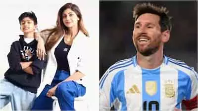 Shilpa Shetty का वियान का सपना हुआ पूरा, वानखेड़े में मेस्सी से मिली मुलाकात Shilpa Shetty का वियान का सपना हुआ पूरा, वानखेड़े में मेस्सी से मिली मुलाकात