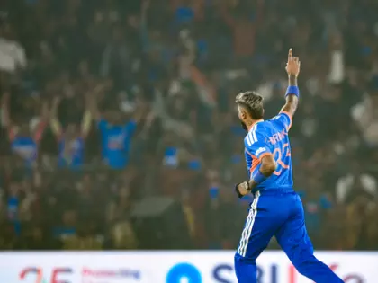 तीसरा T20I: हार्दिक पांड्या बने 100 T20I विकेट लेने वाले तीसरे भारतीय तीसरा T20I: हार्दिक पांड्या बने 100 T20I विकेट लेने वाले तीसरे भारतीय