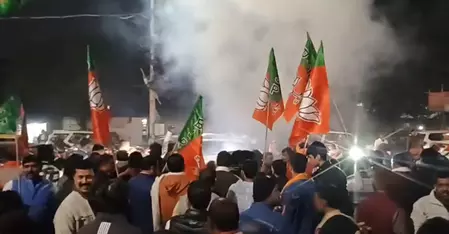 मंत्री नितिन नबीन को राष्ट्रीय कार्यकारी अध्यक्ष बनाए जाने पर प्रदेश कार्यालय में जश्न का माहौल मंत्री नितिन नबीन को राष्ट्रीय कार्यकारी अध्यक्ष बनाए जाने पर प्रदेश कार्यालय में जश्न का माहौल