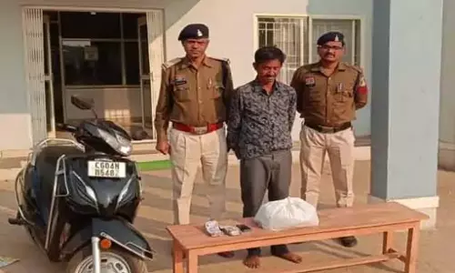 रायपुर का गांजा सप्लायर बंटी भिलाई में पकड़ाया