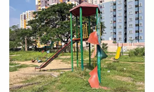 Chennai: टॉड हंटर नगर के सेंट्रल पार्क की खराब हालत से लोग परेशान