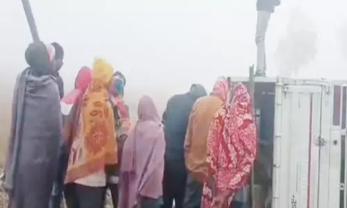 पिकअप पलटा, तस्करी कर ले जा रहे गौवंशों की मौत